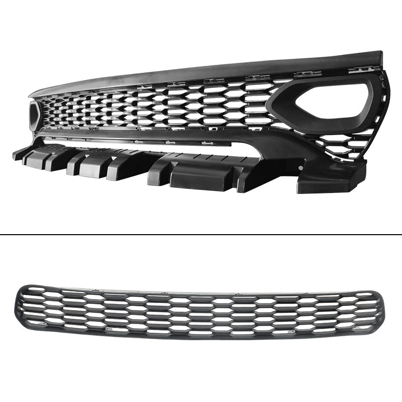 2015-2023 Dodge Charger Widebody SRT Unpainted Front Rear LED Bumpers
