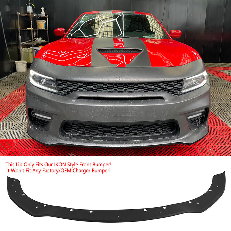2015-2023 Dodge Charger  Front Bumper Cover Grill LED Widebody Black P