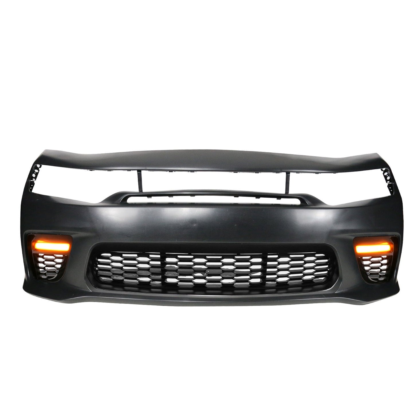 2015-2023 Dodge Charger Widebody SRT Bumper Cover Yellow Lip LED