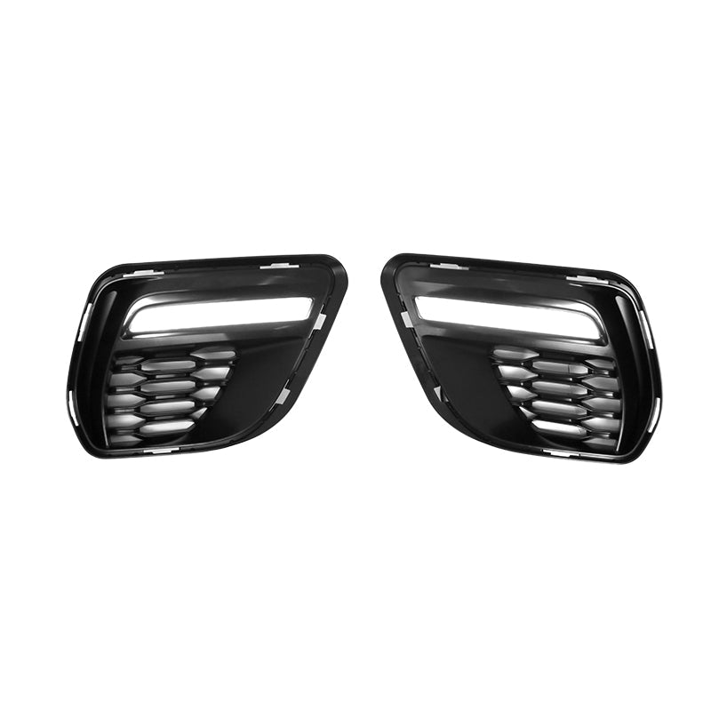 2015-2023 Charger IKON Matte Black Front Rear Bumper Covers LED PP