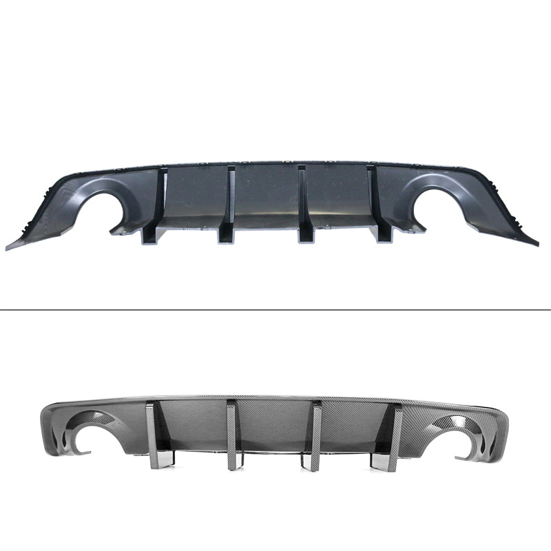 2015-2023 Charger Widebody Rear Bumper Covers W/ SRT Grilles LED ABS