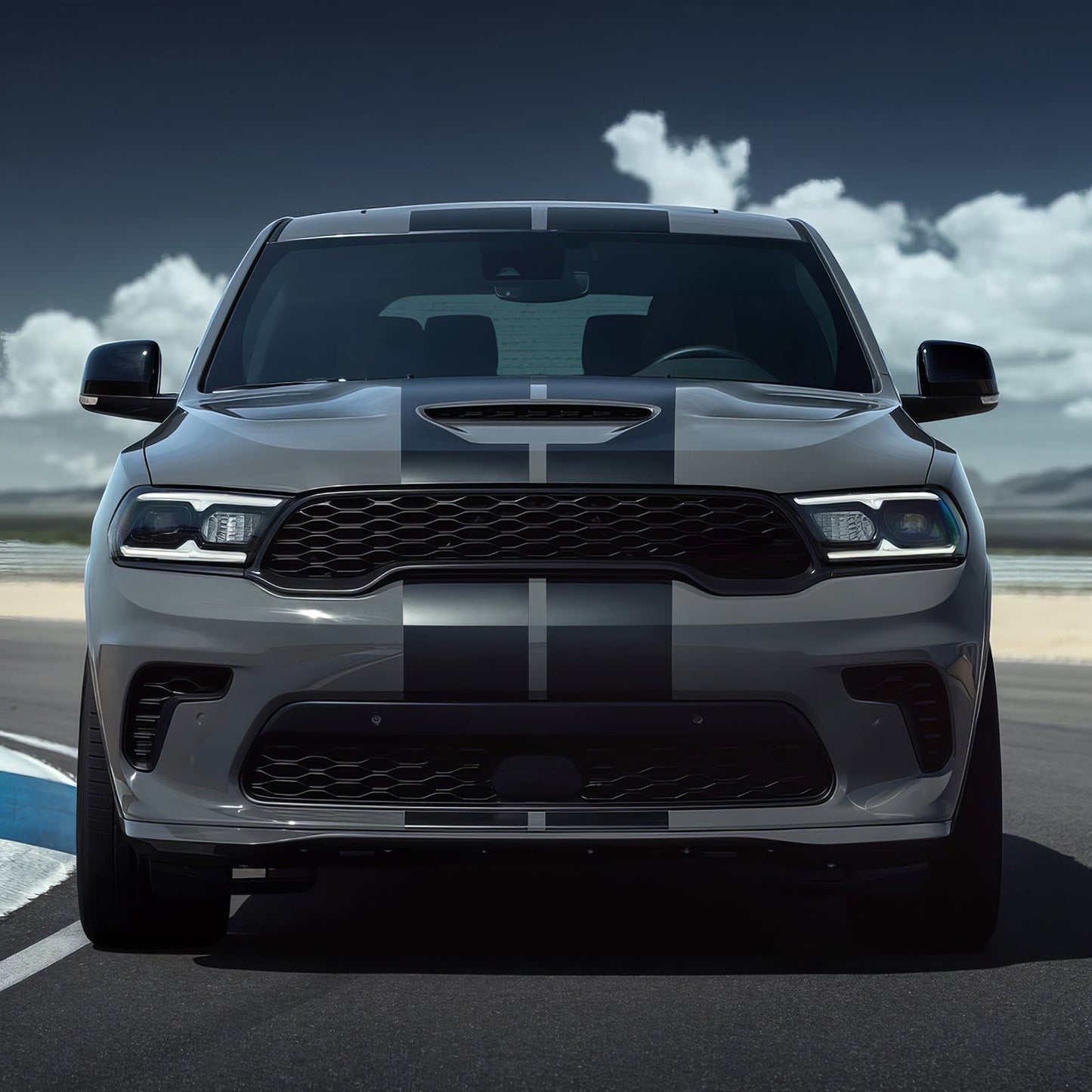 2021-24 Dodge Durango Front Bumper Cover 21+ Hellcat Style Conversion