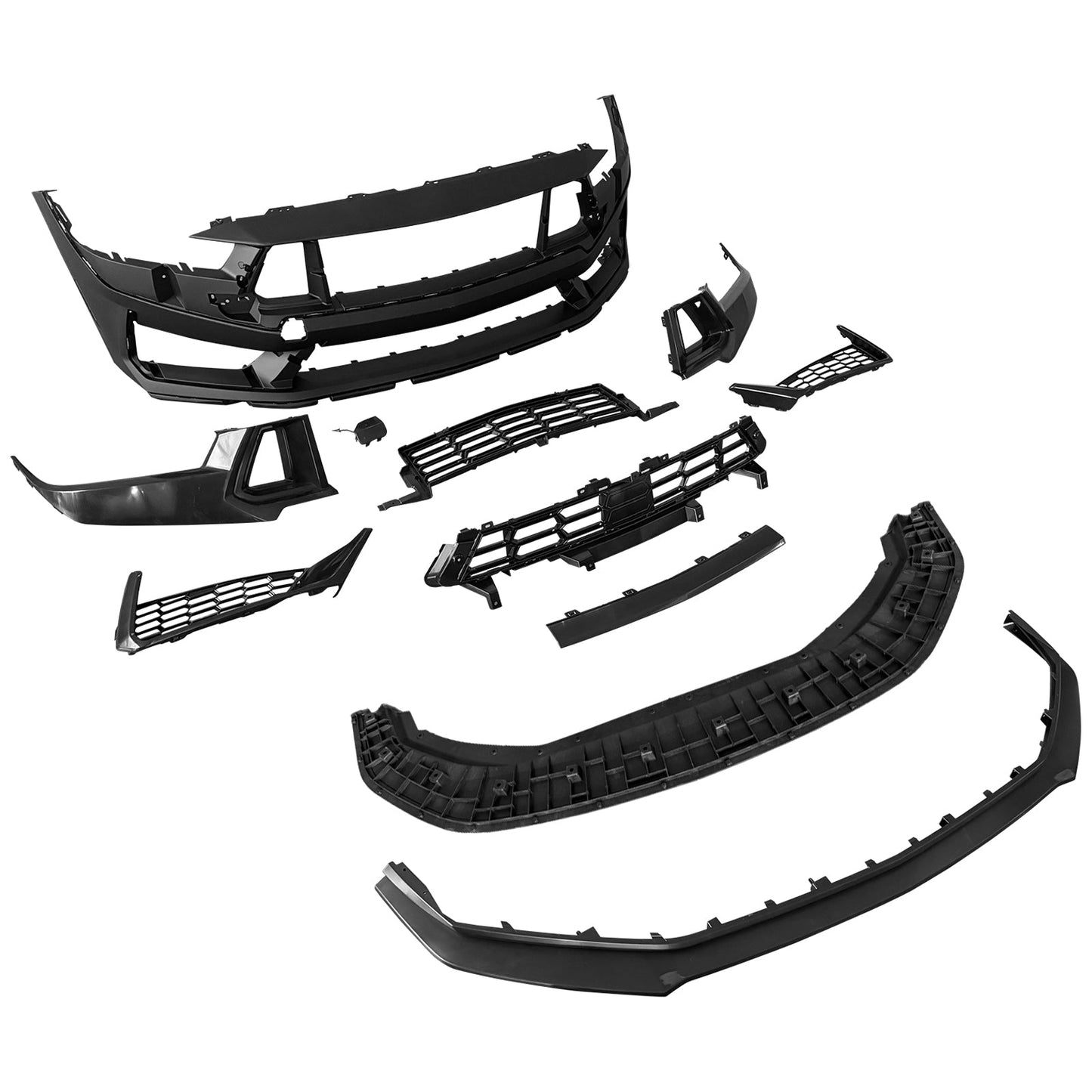 2024-2025 Ford Mustang Dark Horse Style Front Bumper Conversion Kit PP