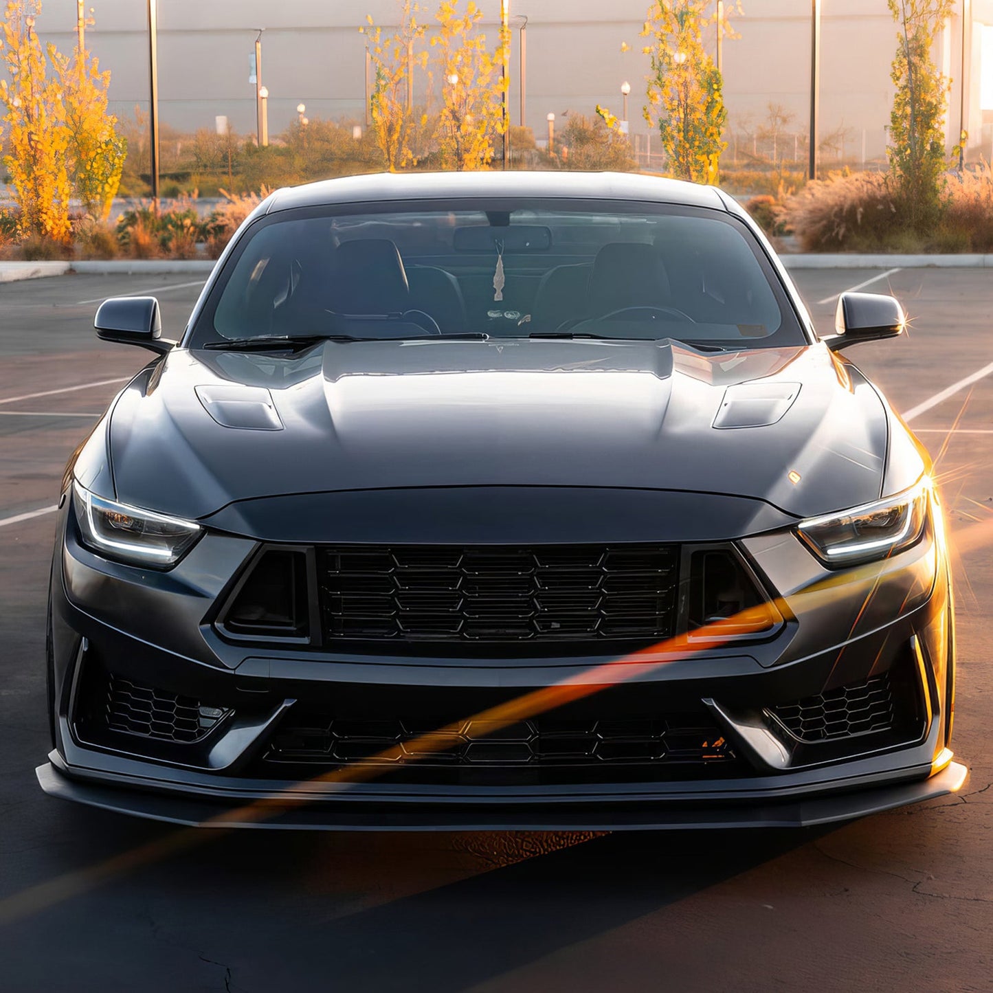 2015-2017 Ford Mustang Dark Horse Style Front Bumper Conversion Kit PP