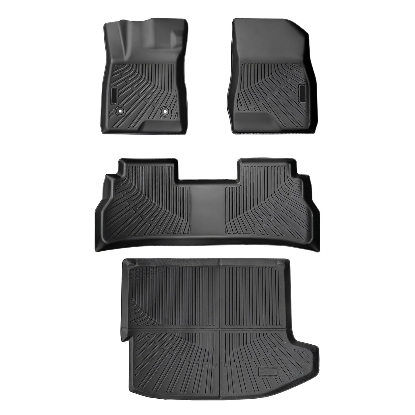 2024-2025 Chevrolet Trax All Weather 3D Floor Mats+Trunk Cargo Mat TPE