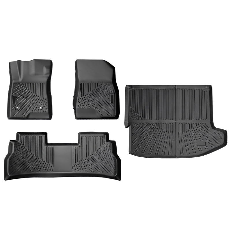 2024-2025 Chevrolet Trax All Weather 3D Floor Mats+Trunk Cargo Mat TPE