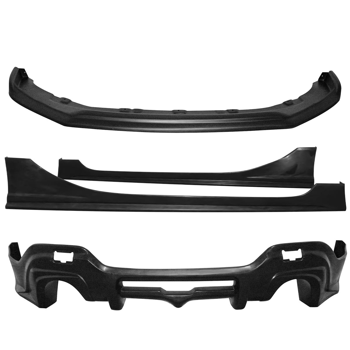 2022-2025 Subaru BRZ PU Front Bumper Lip+ Rear Diffuser+ Side Skirts
