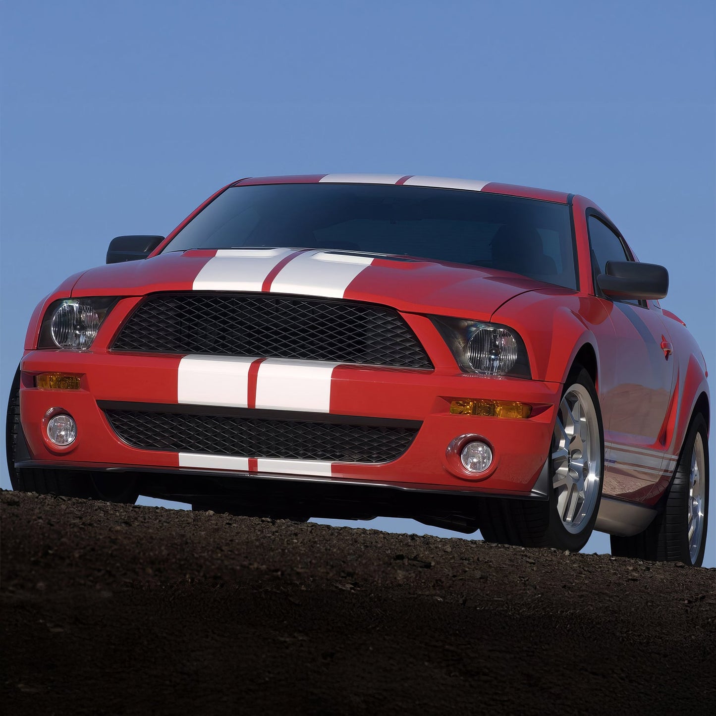 2007-2009 Ford Mustang GT500 OE Style Front Bumper Conversion Kit PP