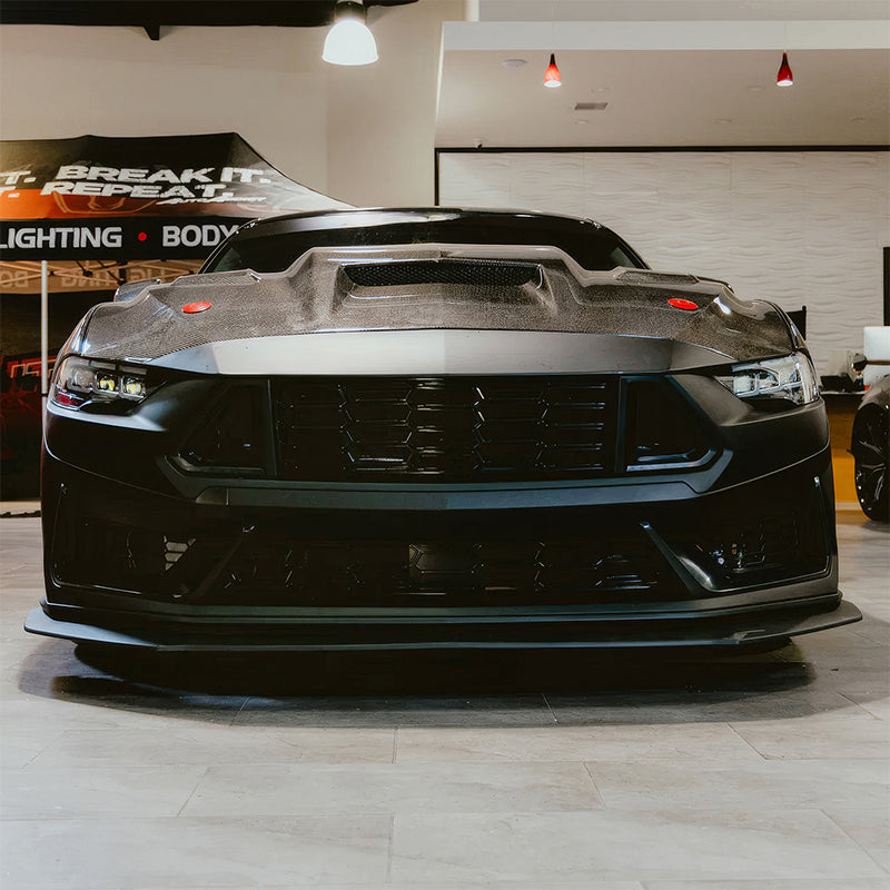 2018-2023 Ford Mustang Dark Horse Front Bumper Cover Kit Headlights PP