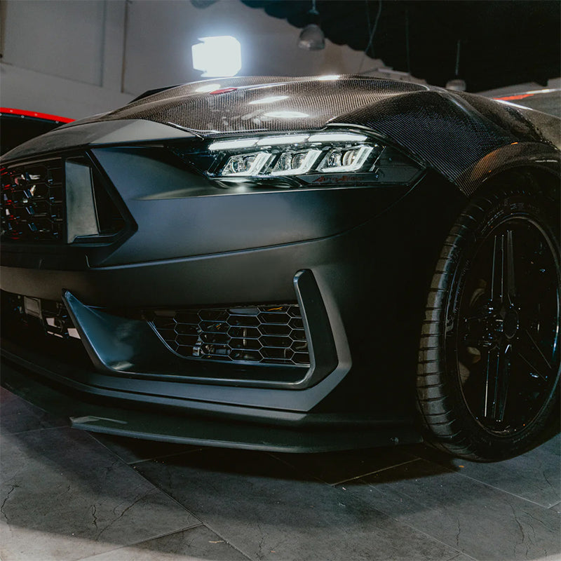 2018-2023 Ford Mustang Dark Horse Front Bumper Cover Kit Headlights PP
