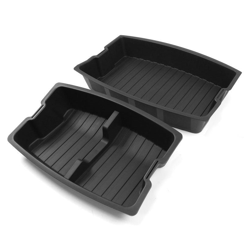 2024-2025 Tesla Model 3 Rear Trunk Lower + Upper Storage Organizer Box