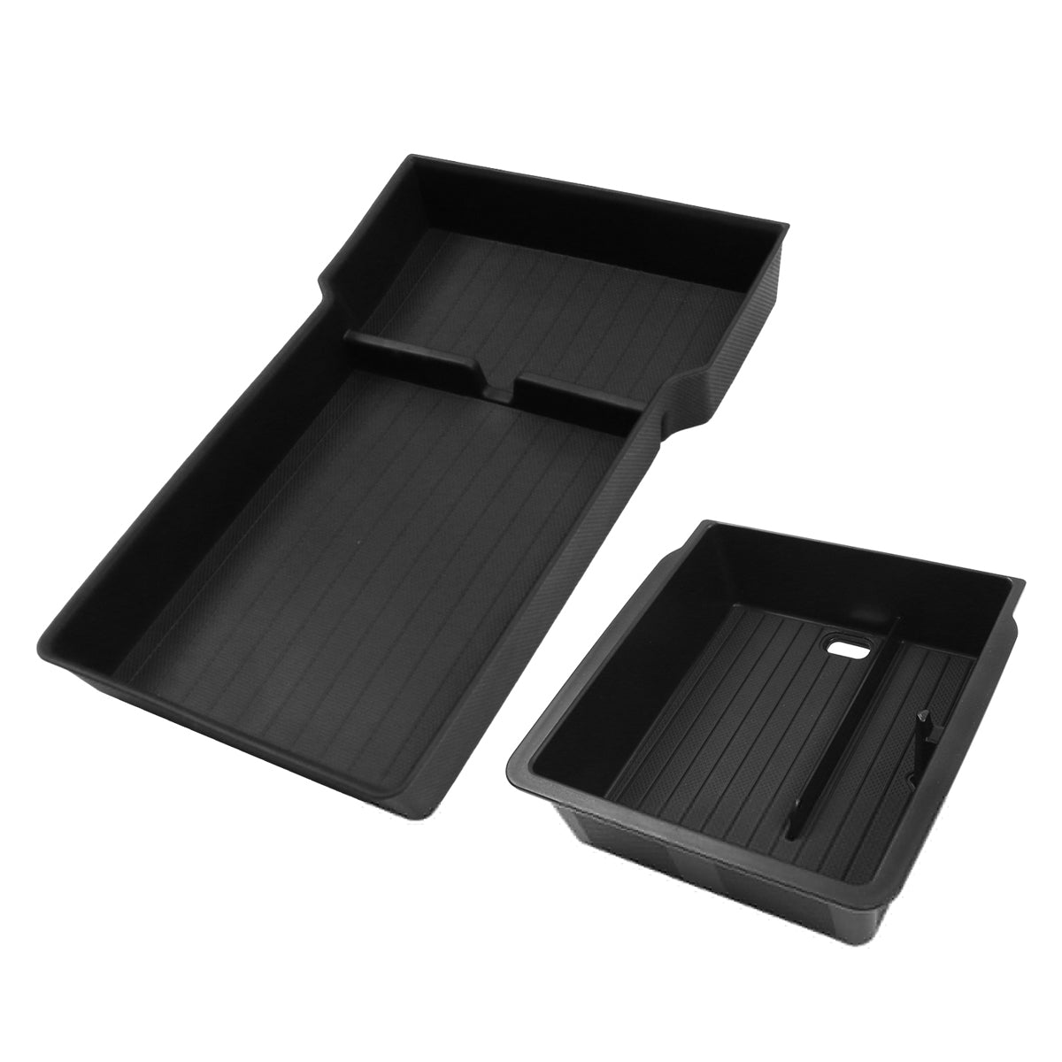 2024-2025 Tesla Model 3 Lower + Upper Center Console Storage Box TPE
