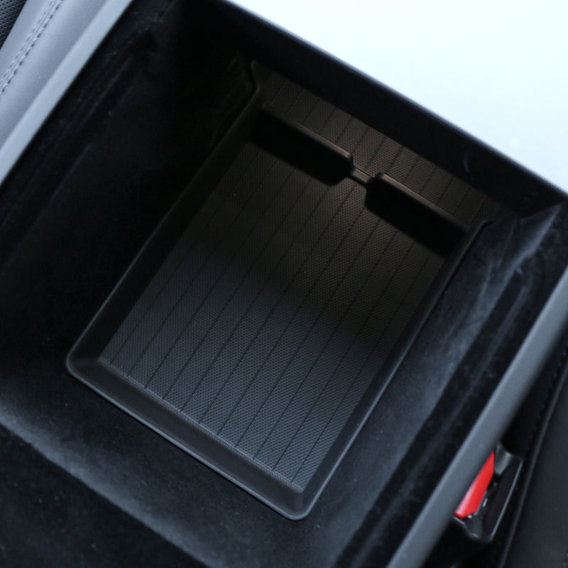 2024-2025 Tesla Model 3 Lower + Upper Center Console Storage Box TPE
