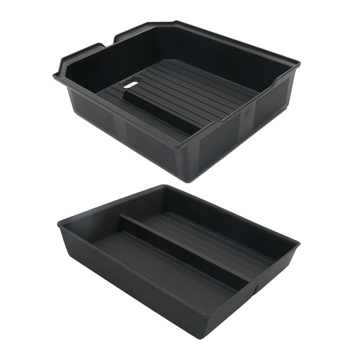 2024-2025 Tesla Model 3 Lower+Upper Center Armrest+Console Storage Box