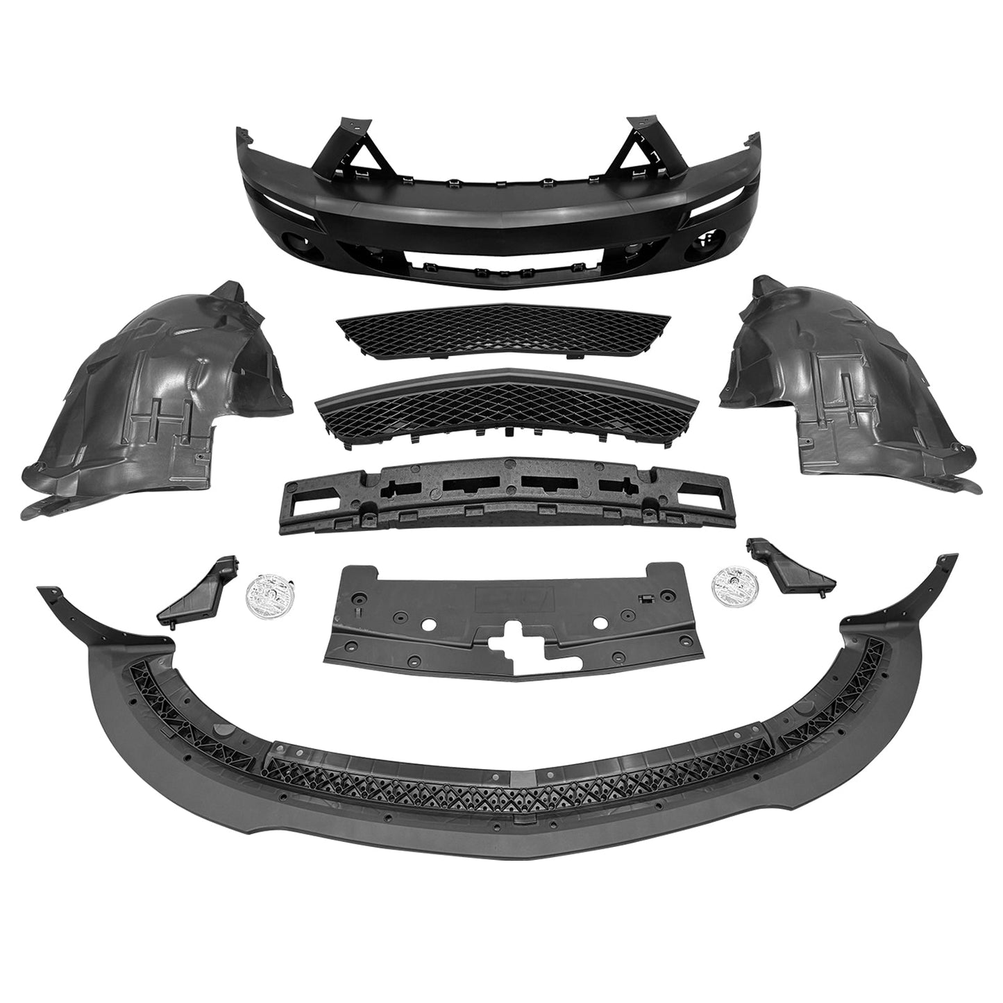 2005-2009 Ford Mustang V6 Base GT GT500 Style Front Bumper Cover PP