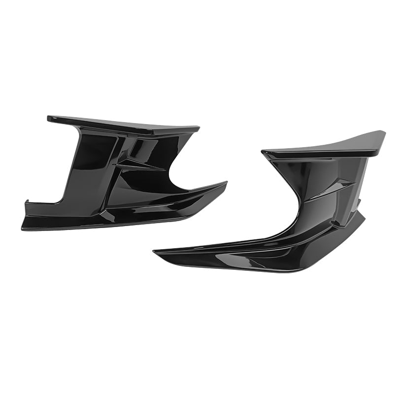 2019-2025 Toyota Corolla Gloss Black Front Splitters + Side Canards