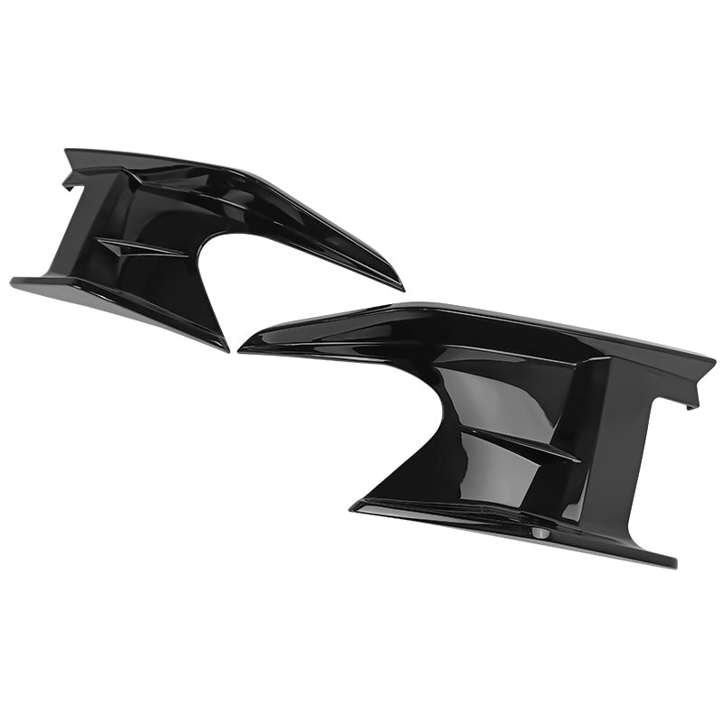 2019-2025 Toyota Corolla Gloss Black Front Splitters + Side Canards