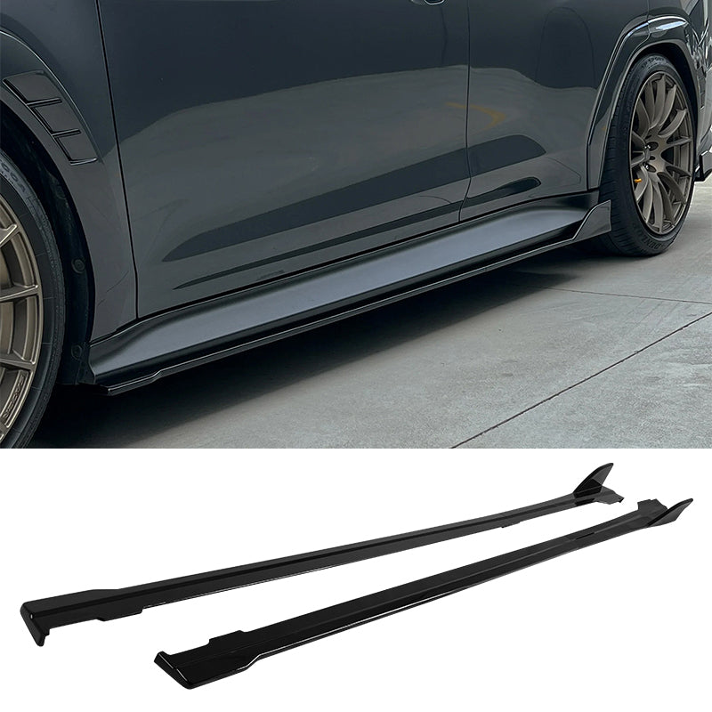 2022-2025 Subaru WRX D Gloss Black Front Rear Bumper Lip Corner Aprons