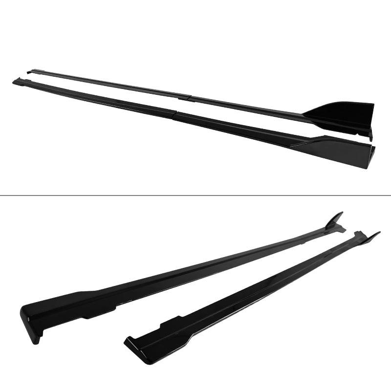 2022-2025 Subaru WRX D Gloss Black Front Rear Bumper Lip Corner Aprons