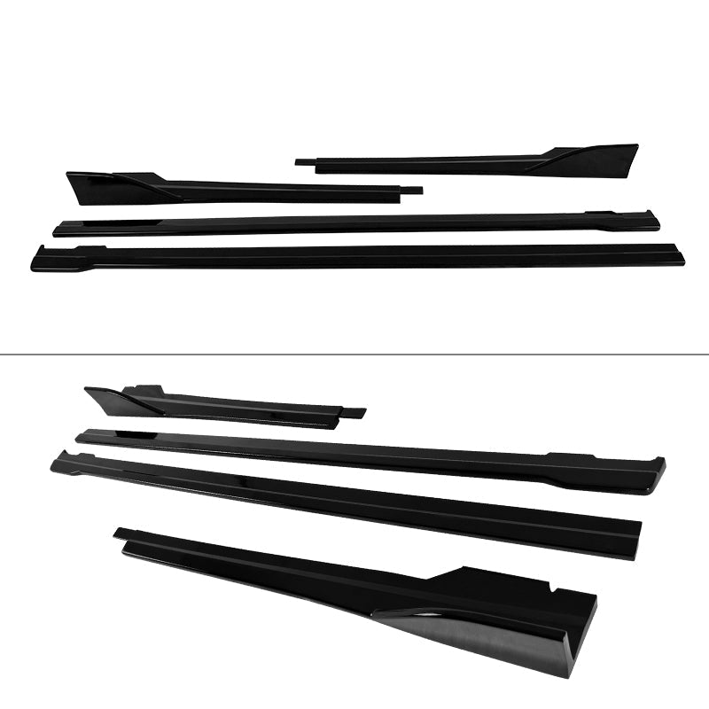 2022-2025 Subaru WRX D Gloss Black Front Rear Bumper Lip Corner Aprons