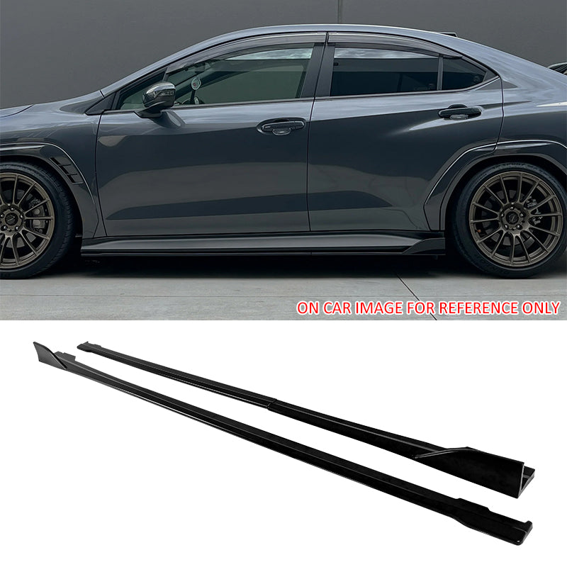 2022-2025 Subaru WRX D Matte Black Front Rear Bumper Lip Corner Aprons