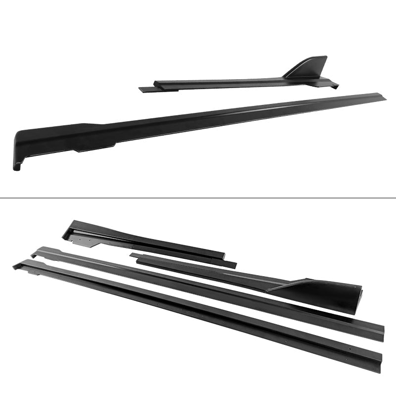 2022-2025 Subaru WRX D Matte Black Front Rear Bumper Lip Corner Aprons