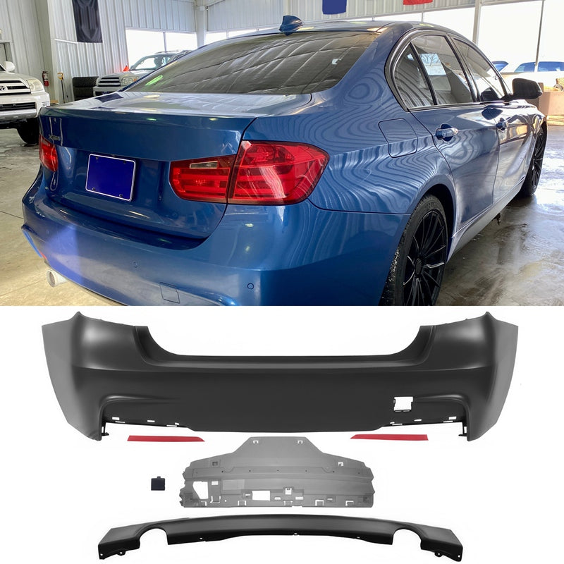 2012-2018 BMW F30 3 Series M-Tech Front Rear Bumper Cover Side Skirts