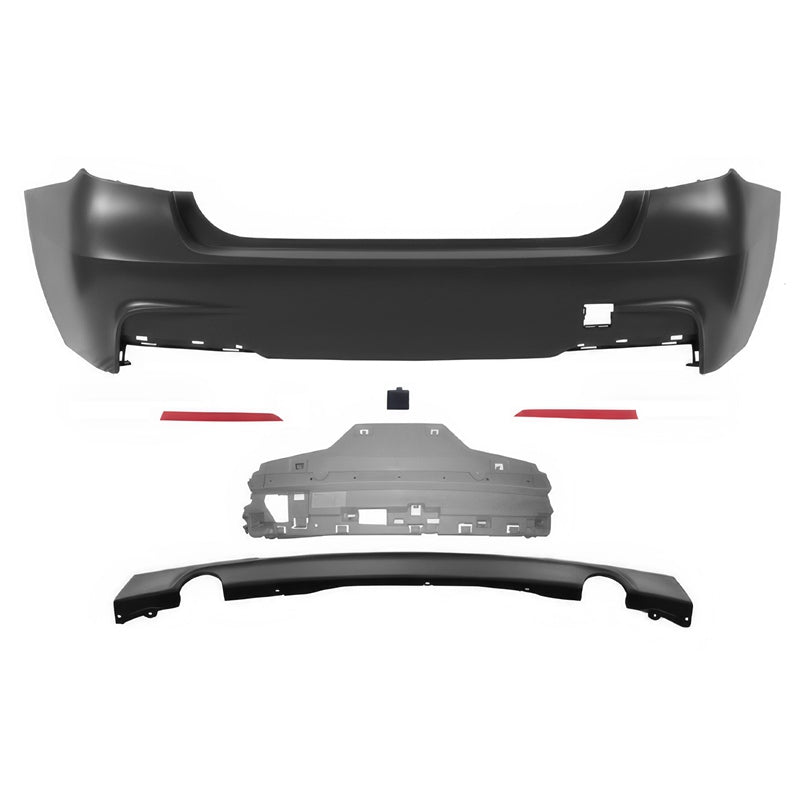 2012-2018 BMW F30 3 Series M-Tech Front Rear Bumper Cover Side Skirts