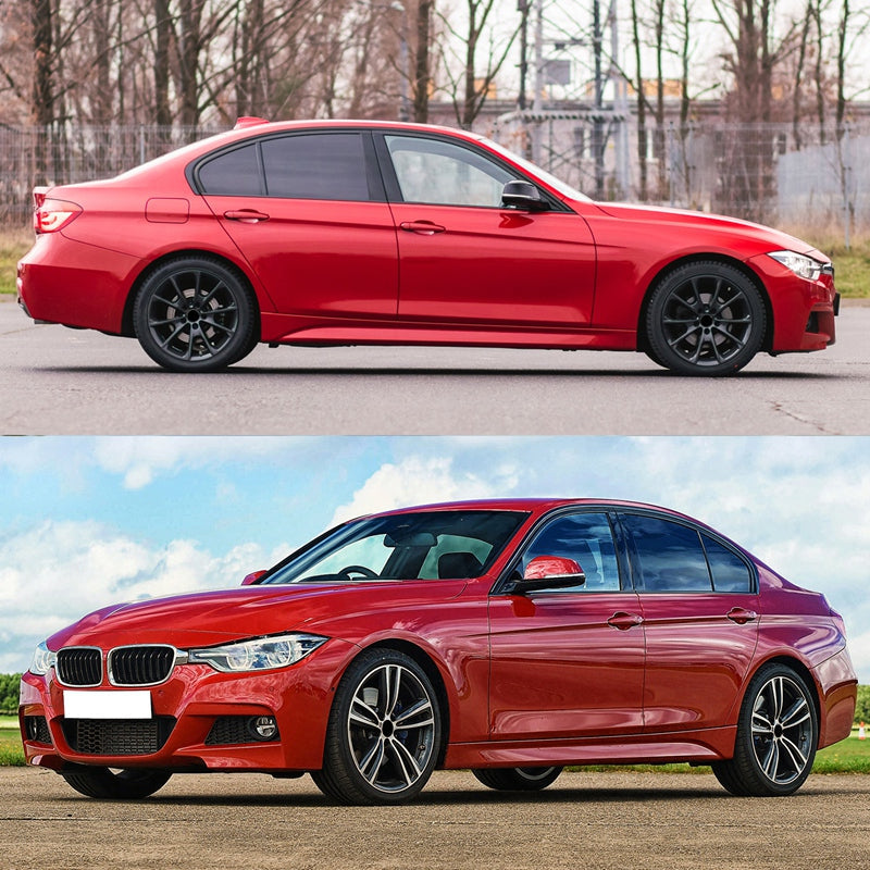 2012-2018 BMW F30 3 Series M-Tech Front Rear Bumper Cover Side Skirts