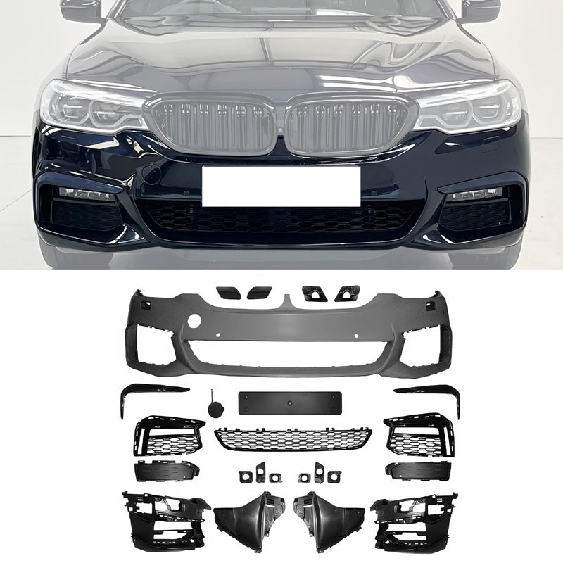 2017-2020 BMW G30 5 Series M-Tech Front Rear Bumper Covers Side Skirts