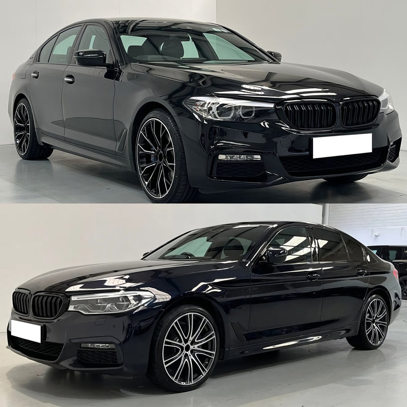 2017-2020 BMW G30 5 Series M-Tech Front Rear Bumper Covers Side Skirts