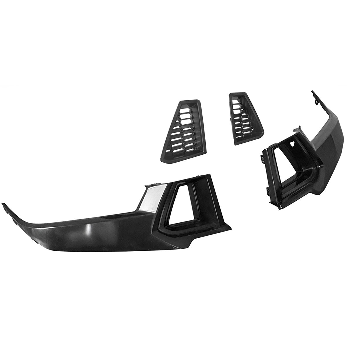 2024-2025 Ford Mustang Dark Horse Front Bumper Upper Grille Covers ABS