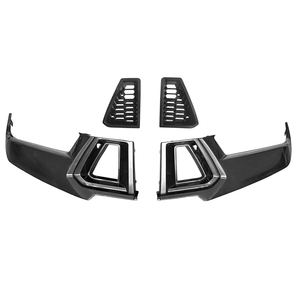 2024-2025 Ford Mustang Dark Horse Front Bumper Upper Grille Covers ABS