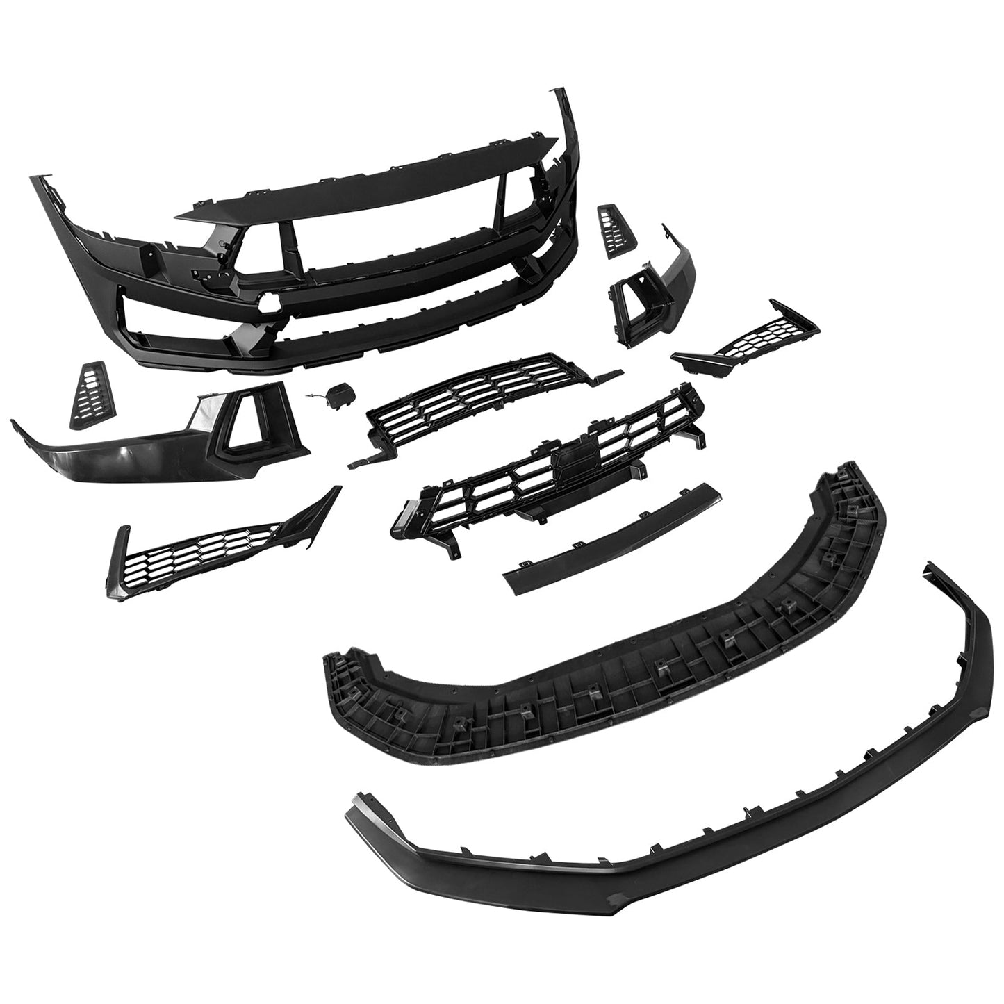 2024-2025 Ford Mustang Dark Horse Front Bumper Conversion W/ Grille PP