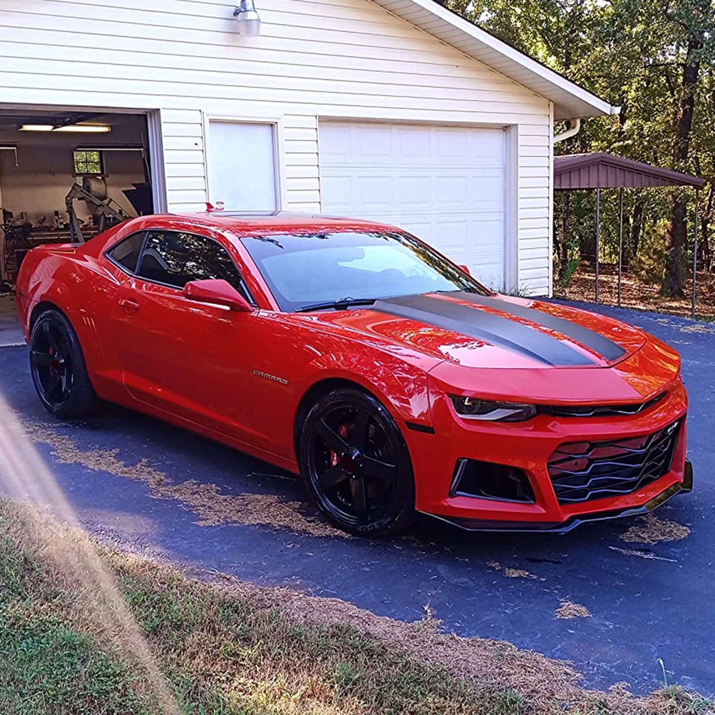 2010-2013 Chevy Camaro ZL1 Style Front Bumper Cover PP w/ Harnesses