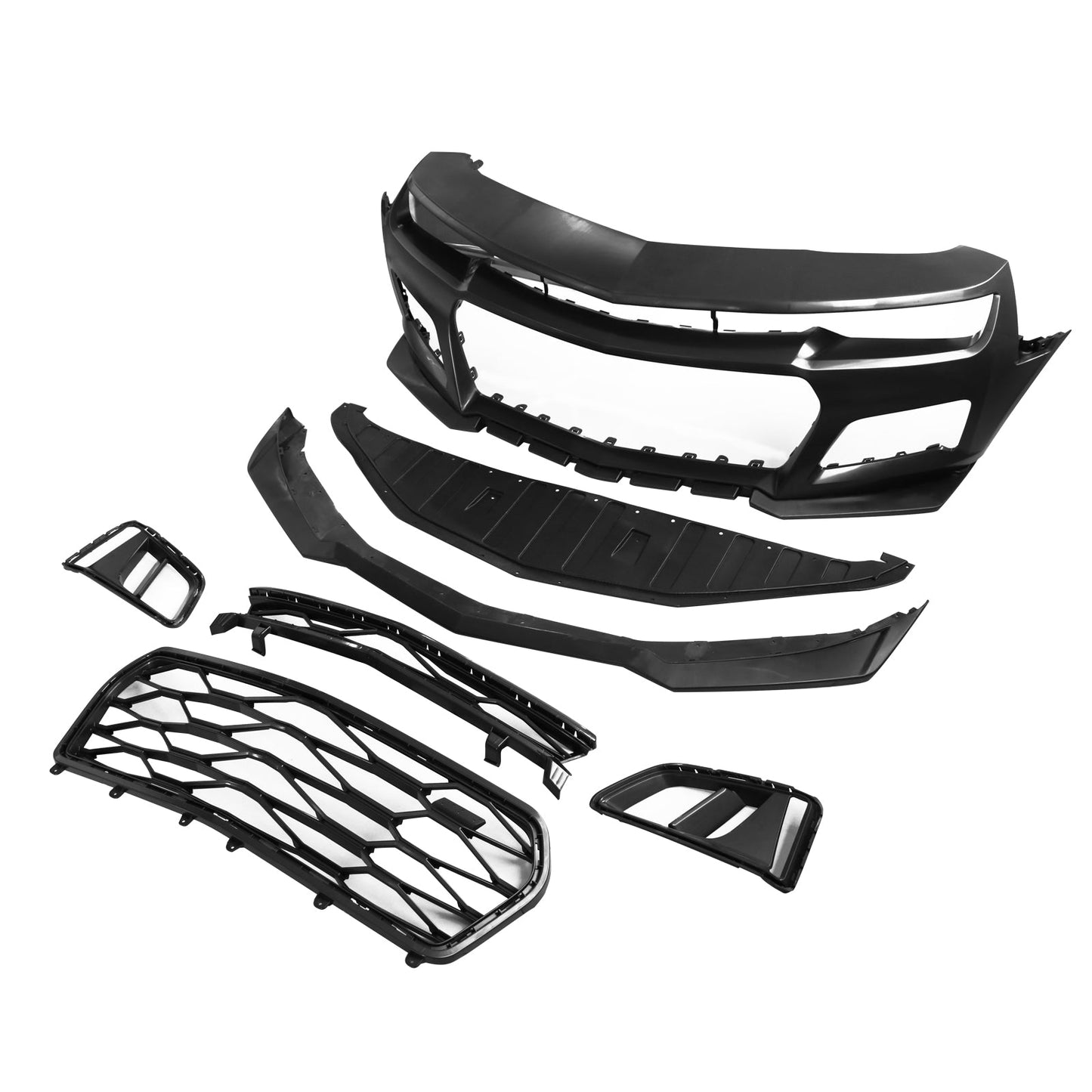 2010-2013 Chevy Camaro ZL1 Style Front Bumper Cover PP w/ Harnesses