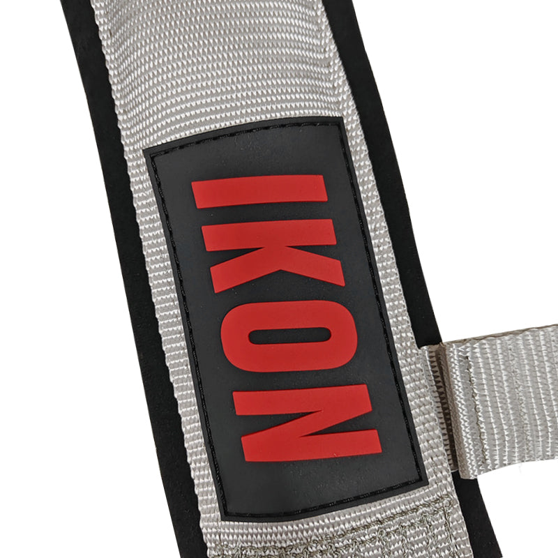 Universal Racing Seat Belt Harness 3" 4 Point Strap Buckle Nylon Grey