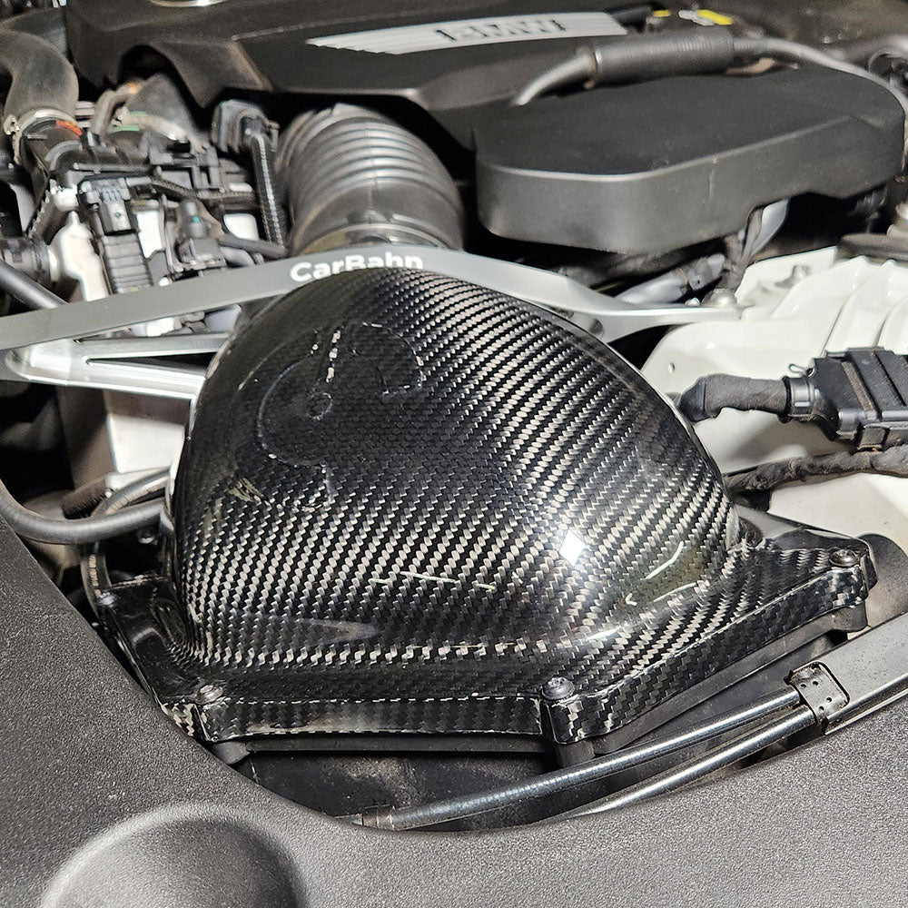 Carbon Fiber Cold Air Intake Lids | BMW G3X M550i