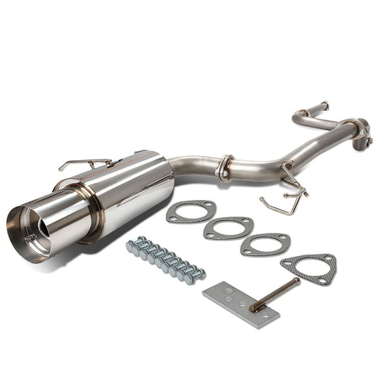 90-93 Acura Integra GS/RS 2 Door Catback Exhaust Single Tip Stainless Steel