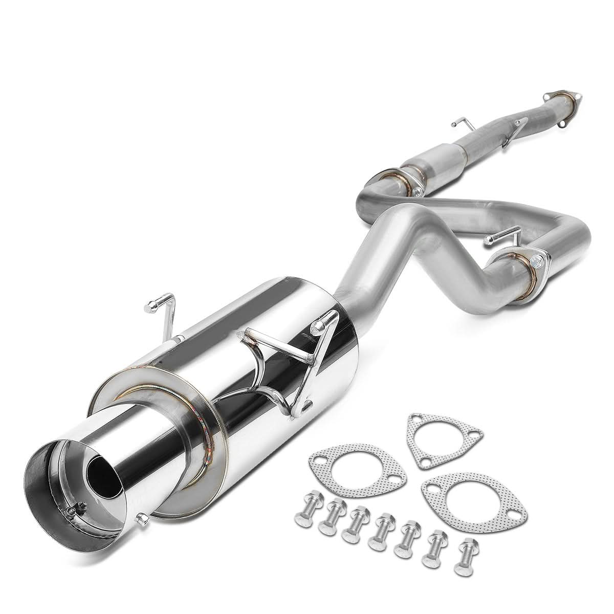 94-01 Acura Integra RS/LS/GS Catback Exhaust Single Tip Stainless Steel