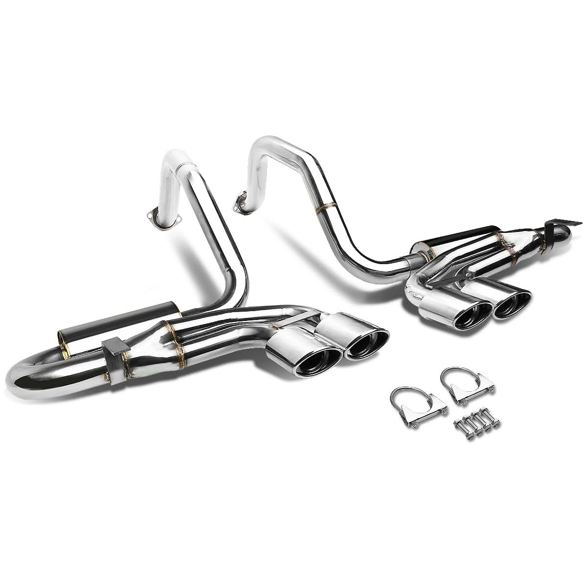 1997-2004 Chevrolet Corvette C5 Catback Exhaust Stainless Steel