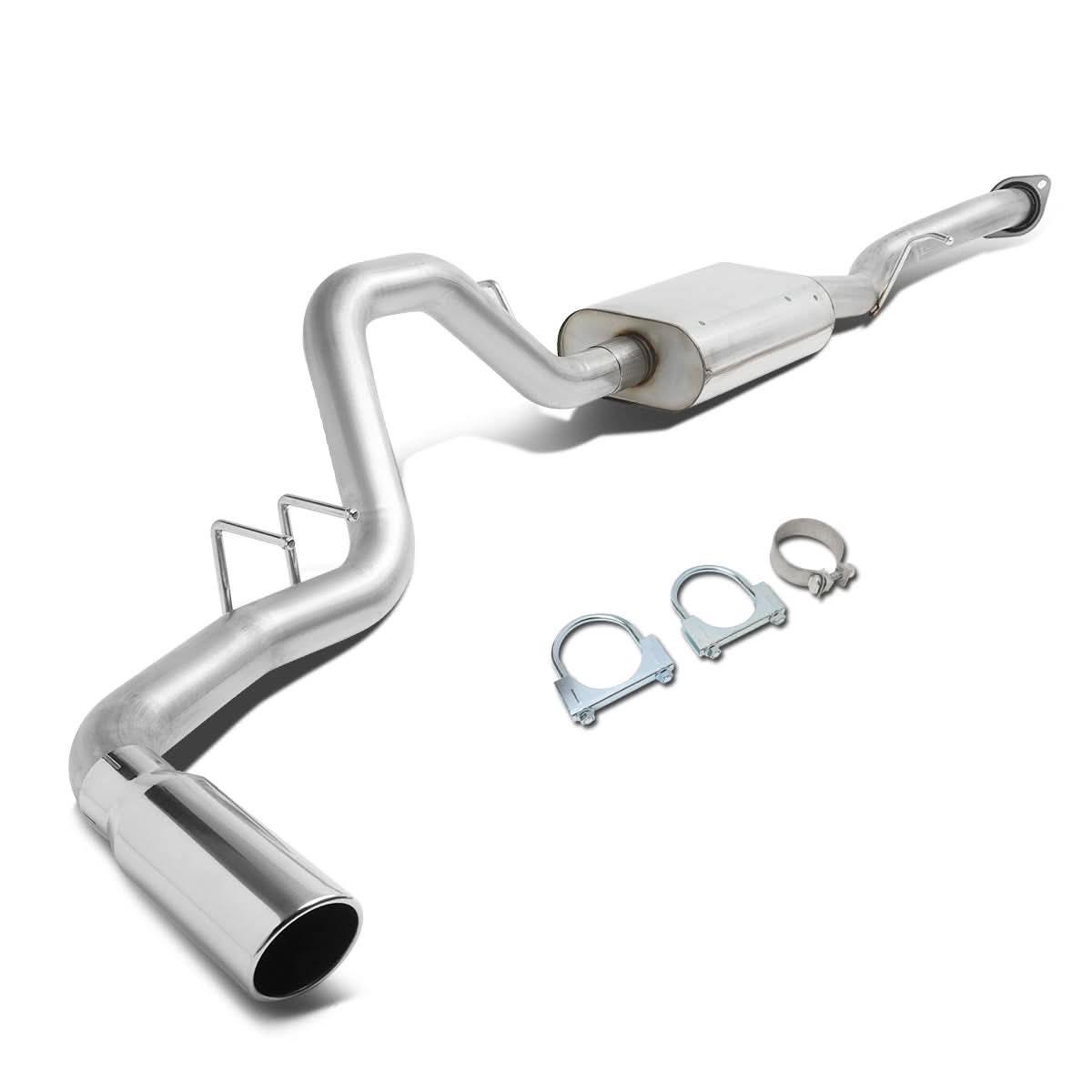 99-07 Chevrolet Silverado/GMC Sierra Catback Exhaust Stainless Steel