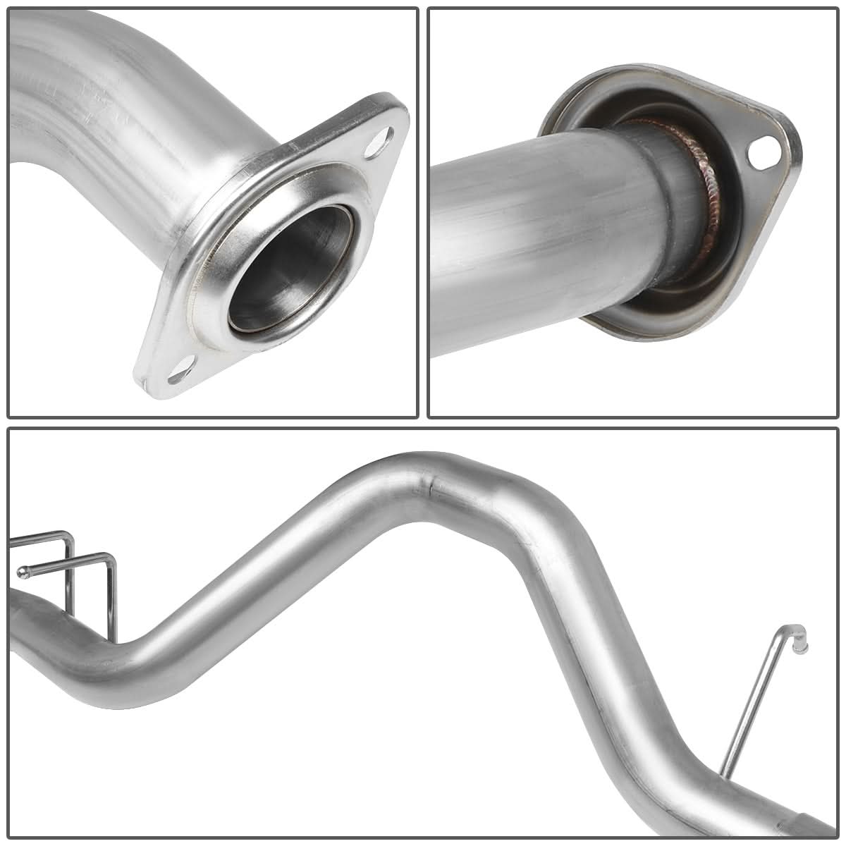 99-07 Chevrolet Silverado/GMC Sierra Catback Exhaust Stainless Steel
