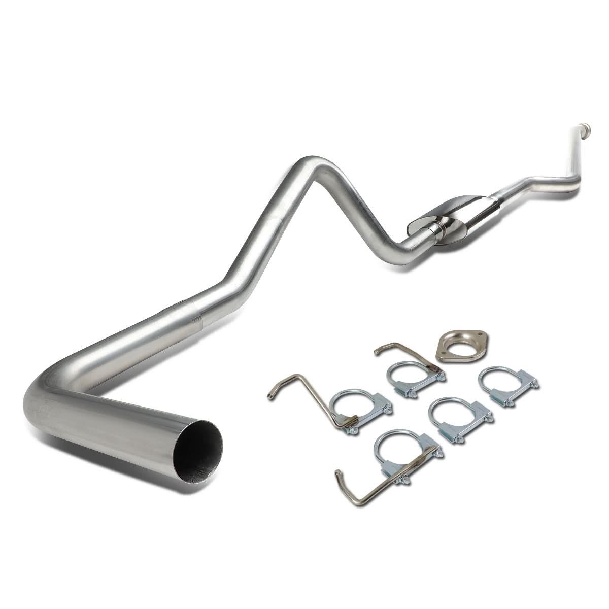 99-06 Chevrolet Silverado GMC Sierra 1500 Catback Exhaust Stainless Steel