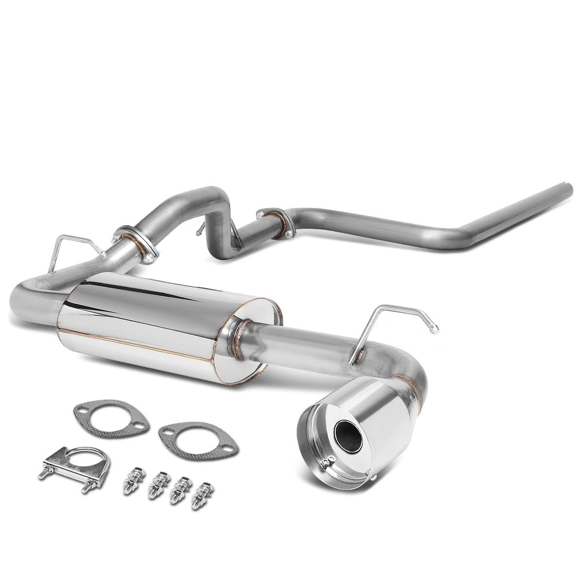 2000-2005 Dodge Neon Single Tip Catback Exhaust Stainless Steel