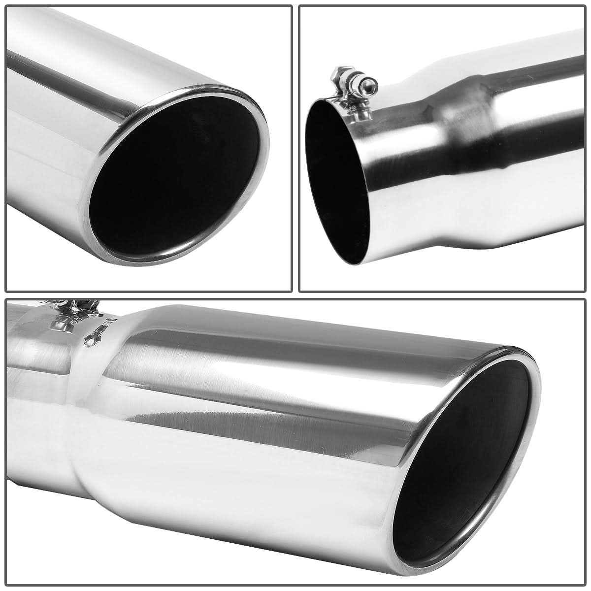 13-18 RAM 2500 3500 6.7L Turbo Diesel Filter Back Exhaust Stainless Steel