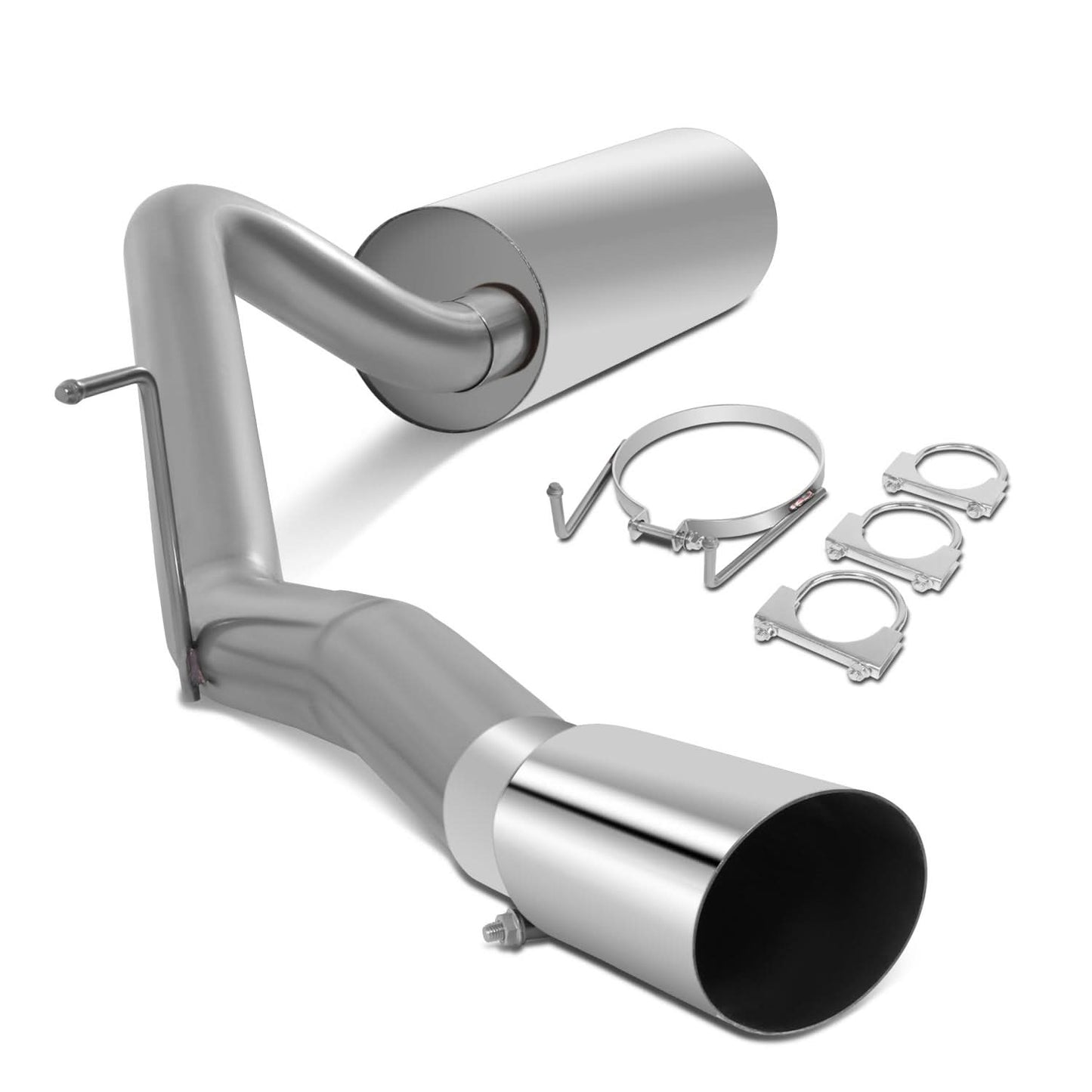 09-17 Dodge Ram 1500/2500/3500 Single Tip Catback Exhaust Stainless Steel
