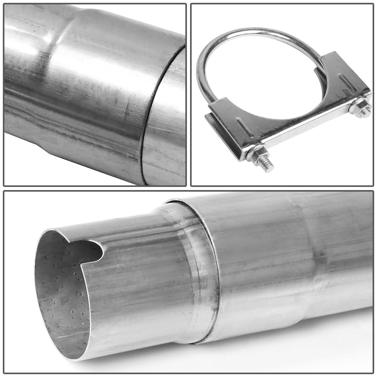 2008-2010 Ford F-250 F-350 F-450 Super Duty Catback Exhaust Stainless Steel