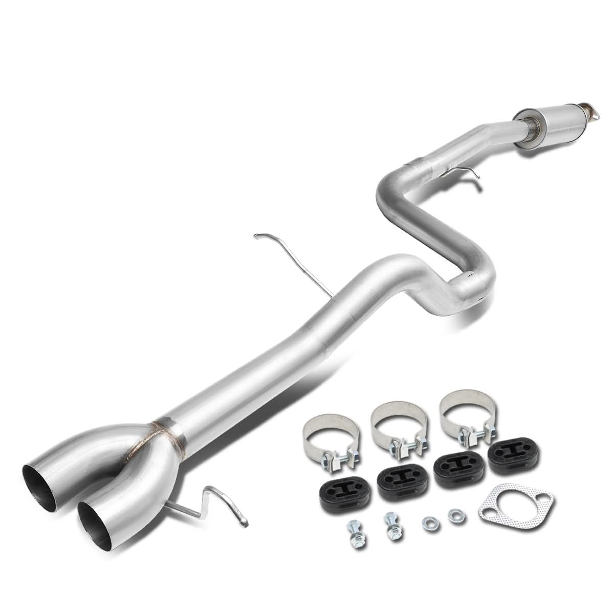 2014-2017 Ford Fiesta 1.6L Turbo Catback Exhaust - Stainless Steel