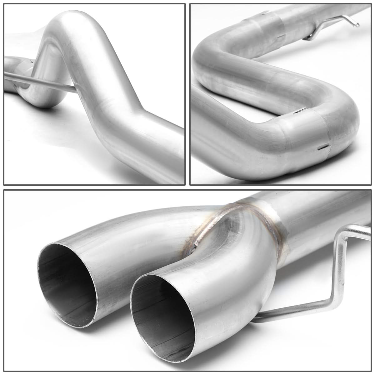 2014-2017 Ford Fiesta 1.6L Turbo Catback Exhaust - Stainless Steel